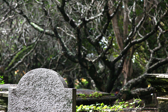 A very old christian cementry