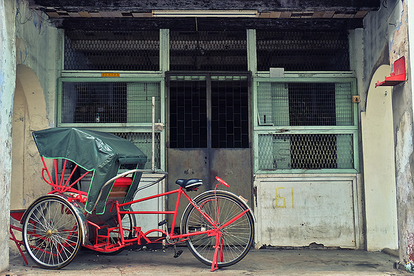 Malaysia,Penang,Pulau Pinang,??,Georgetown,trishaw